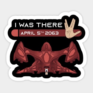 First Contact Day Sticker